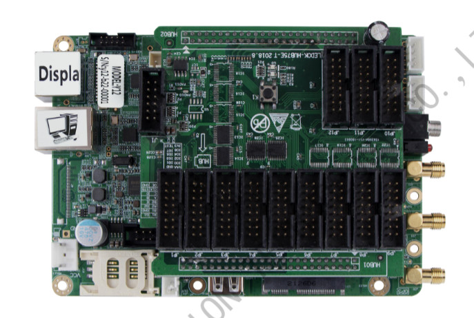 Android Control Card Y12 with Eight Hub 75 Ports Four Cortes-A35 Support LedOK Express